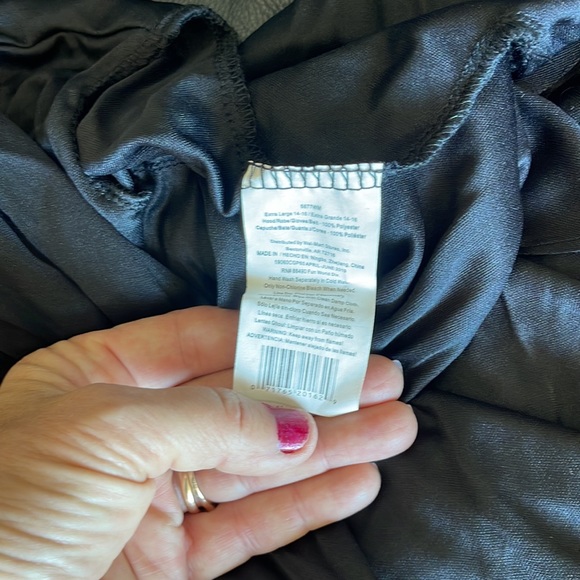 Halloween costume phantom with robe gloves hood light up glasses - Picture 9 of 12